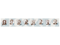 Стенд-лента "Выдающиеся ученые-историки" - fgospostavki.ru - Новочеркасск
