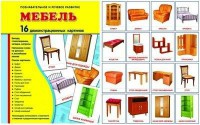 Демонстрационные карточки "Мебель" - fgospostavki.ru - Новочеркасск