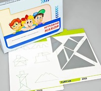Игровой набор "Танграм" (с комплектом карточек) - fgospostavki.ru - Новочеркасск