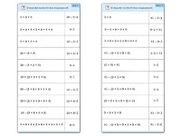 Комплект карточек (10) "Обучающий калейдоскоп. Умножение на 7, 8 и 9" - fgospostavki.ru - Новочеркасск