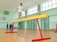 Бревно гимнастическое напольное постоянной высоты (700 мм) (5 м) - fgospostavki.ru - Новочеркасск