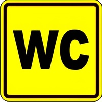Тактильный знак (WC) 100х100 - fgospostavki.ru - Новочеркасск