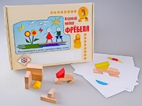 Игровой набор Фребеля "Конструктор деревянный без соединений-1" (Серия "Эксперимент") - fgospostavki.ru - Новочеркасск