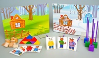 Игровой набор Фребеля "Заюшкина избушка" (серия "Сказочный мир". Выпуск 1) - fgospostavki.ru - Новочеркасск