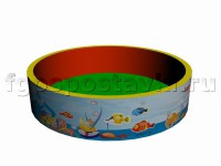 Бассейн круглый с шелкографией - fgospostavki.ru - Новочеркасск