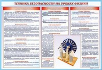 Стенд-уголок "Техника безопасности на уроках физики" - fgospostavki.ru - Новочеркасск