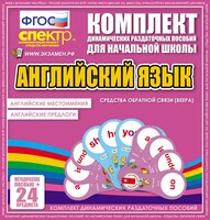 Динамические раздаточные пособия. Английский язык (веера). Английские местоимения, английские предлоги. - fgospostavki.ru - Новочеркасск