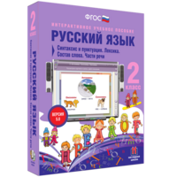 Русский язык 2 класс. Синтаксис и пунктуация. Лексика. Состав слова. Части речи - fgospostavki.ru - Новочеркасск