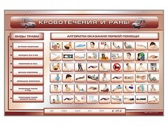 Трехсекционный базовый комплект "Травмы. Кровотечения. Ожоги" для учащихся общеобразовательных учреждений - fgospostavki.ru - Новочеркасск
