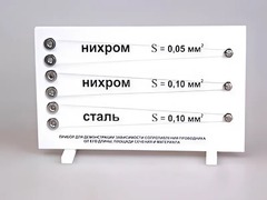 Прибор для демонстрации зависимости сопротивления проводника от его длины, сечения и материала - fgospostavki.ru - Новочеркасск