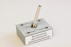 Выключатель двухполюсный (демонстрационный) - fgospostavki.ru - Новочеркасск