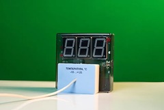 Датчик температуры с независимой индикацией (термометр демонстрационный) - fgospostavki.ru - Новочеркасск