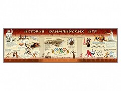 Настенное полотно "История Олимпийских игр" - fgospostavki.ru - Новочеркасск