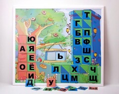 Магнитная доска "Город букв" - fgospostavki.ru - Новочеркасск