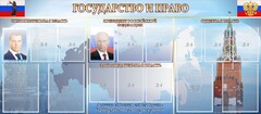 Стенд "Государство и право" - fgospostavki.ru - Новочеркасск