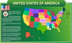 Стенд "United States Of America" - fgospostavki.ru - Новочеркасск