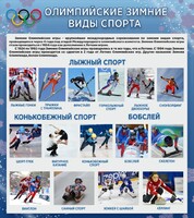 Стенд "Олимпийские зимние виды спорта" - fgospostavki.ru - Новочеркасск