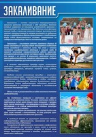 Стенд "Закаливание" - fgospostavki.ru - Новочеркасск