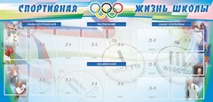 Стенд "Спортивная жизнь" Вариант 4 - fgospostavki.ru - Новочеркасск