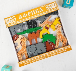Конструктор "Африка", 35 элементов - fgospostavki.ru - Новочеркасск