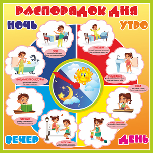Стенд "Распорядок дня" - fgospostavki.ru - Новочеркасск