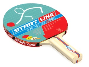 Ракетка для настольного тенниса start line level 100 прямая control - fgospostavki.ru - Новочеркасск