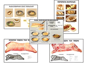 Плакаты ПРОФТЕХ "Кулинарные рецепты" (17 пл, винил, 70х100) - fgospostavki.ru - Новочеркасск