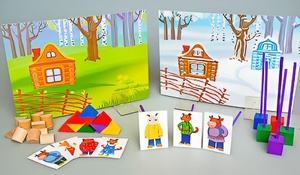 Игровой набор Фребеля "Заюшкина избушка" (серия "Сказочный мир". Выпуск 1) - fgospostavki.ru - Новочеркасск