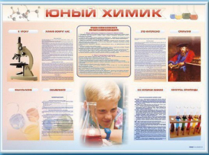Стенд-уголок "Юный химик" - fgospostavki.ru - Новочеркасск