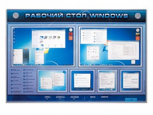 Интерактивный электрифицированный светодинамический стенд "Рабочий стол Windows, начало работы" - fgospostavki.ru - Новочеркасск