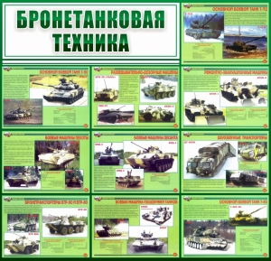 Стенд "Бронетанковая техника" - fgospostavki.ru - Новочеркасск