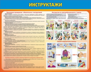Стенд "Инструктажи" - fgospostavki.ru - Новочеркасск