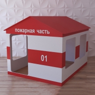 Детский игровой домик «Пожарная служба» - fgospostavki.ru - Новочеркасск