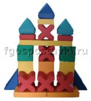 Мягкий модуль-конструктор "Башня" (21 элемент) - fgospostavki.ru - Новочеркасск