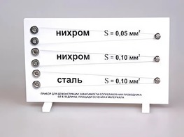 Прибор для демонстрации зависимости сопротивления проводника от его длины, сечения и материала - fgospostavki.ru - Новочеркасск