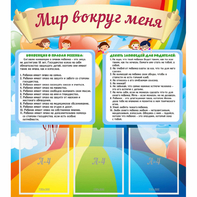 Стенд "Мир вокруг меня" - fgospostavki.ru - Новочеркасск
