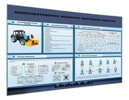 Электрифицированный светодинамический стенд «Комплектование машинно-тракторных агрегатов» - fgospostavki.ru - Новочеркасск