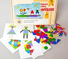 Игровой набор Фребеля "Конструктор плоскостной-4" (Серия "Эксперимент") - fgospostavki.ru - Новочеркасск