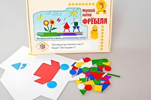 Игровой набор Фребеля "Конструктор плоскостной-1" (Серия "Эксперимент") - fgospostavki.ru - Новочеркасск