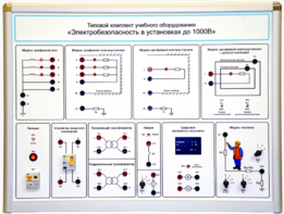 Типовой комплект учебного оборудования «Электробезопасность в установках до 1000 В»  - fgospostavki.ru - Новочеркасск
