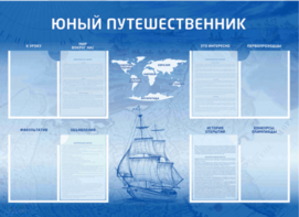 Стенд-уголок "Юный путешественник" - fgospostavki.ru - Новочеркасск