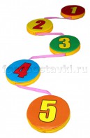 Дорожка "Змейка-шагайка-геометрическая" с цифрами - fgospostavki.ru - Новочеркасск